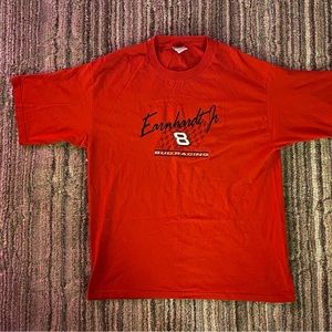 Dale Earnhardt Jr. Bud Racing T shirt excellent embroidery.